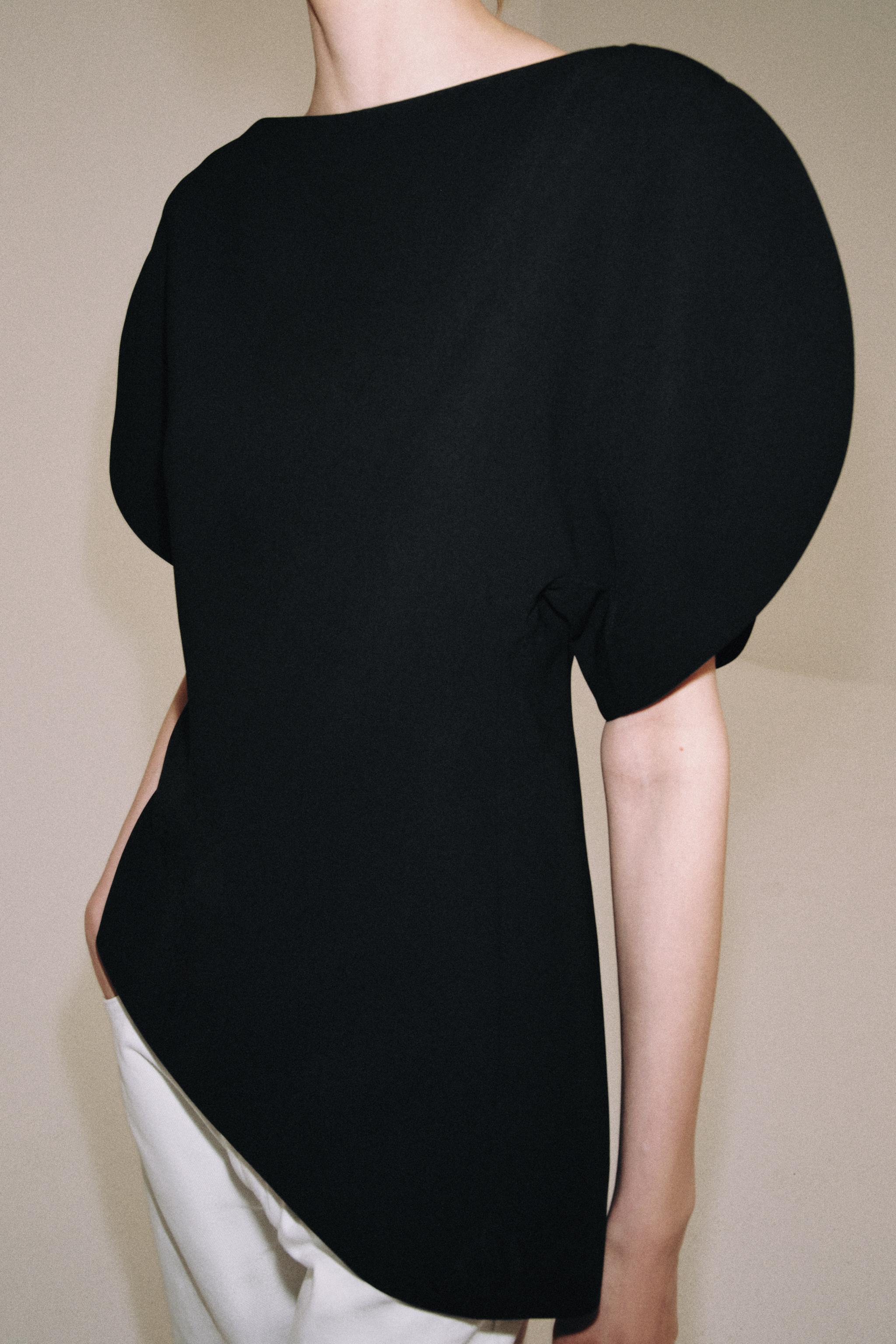 BALLOON SLEEVE TOP ZW COLLECTION